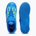 Футбольні бутси дитячі PUMA Ultra Play It V Jr ultra blue/puma white/pro green 11