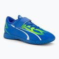 Футбольні бутси дитячі PUMA Ultra Play It V Jr ultra blue/puma white/pro green