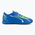 Футбольні бутси дитячі PUMA Ultra Play It V Jr ultra blue/puma white/pro green 2