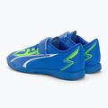 Футбольні бутси дитячі PUMA Ultra Play It V Jr ultra blue/puma white/pro green 3