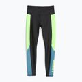 Легінси тренувальні жіночі PUMA Fit Eversculpt Color Block Hw 7/8 puma black/speed green 3