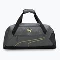 Спортивна сумка PUMA Fundamentals Sports мінерально-сіра з лаймовим блиском