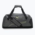 Спортивна сумка PUMA Fundamentals Sports мінерально-сіра з лаймовим блиском 2