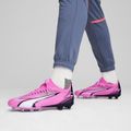 Бутси футбольні PUMA Ultra Match FG/AG poison pink/puma white/puma black 14