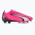 Бутси футбольні PUMA Ultra Match FG/AG poison pink/puma white/puma black 2