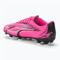 Бутси футбольні дитячі PUMA Ultra Play FG/AG Jr poison pink/puma white/puma black 3