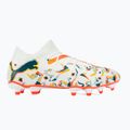 Футбольні бутси PUMA Future 7 Match Creativity FG/AG white/ocean tropic/turquoise surf/hot heat/sunstream 2