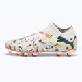 Футбольні бутси PUMA Future 7 Match Creativity FG/AG white/ocean tropic/turquoise surf/hot heat/sunstream 8