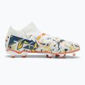 Футбольні бутси PUMA Future 7 Match Creativity FG/AG white/ocean tropic/turquoise surf/hot heat/sunstream 9