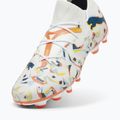 Футбольні бутси PUMA Future 7 Match Creativity FG/AG white/ocean tropic/turquoise surf/hot heat/sunstream 12