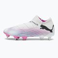 Футбольні бутси PUMA Future 7 Ultimate Rush FG/AG темно-сірі / прохолодні темно-сірі / електричний лайм 8