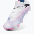 Футбольні бутси PUMA Future 7 Ultimate Rush FG/AG темно-сірі / прохолодні темно-сірі / електричний лайм 12