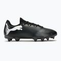 PUMA Future 7 Play FG/AG футбольні бутси пума чорні / пума білі 2