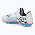 Дитячі футбольні бутси PUMA Future 7 Play FG/AG пума біла/пума чорна/отруйно-рожева 3
