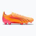 Бутси футбольні PUMA Ultra Ultimate FG/AG sunset glow/puma black/sun stream 9
