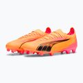 Бутси футбольні PUMA Ultra Ultimate FG/AG sunset glow/puma black/sun stream 10