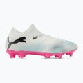 Футбольні бутси PUMA Future 7 Match MxSG пума білі / пума чорні / отруйно-рожеві 2