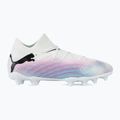 Дитячі футбольні бутси PUMA Future 7 Pro FG/AG Jr білі / чорні / отруйно-рожеві 2