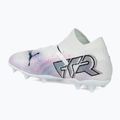 Дитячі футбольні бутси PUMA Future 7 Pro FG/AG Jr білі / чорні / отруйно-рожеві 3