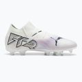 Дитячі футбольні бутси PUMA Future 7 Pro FG/AG Jr білі / чорні / отруйно-рожеві 9