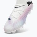 Дитячі футбольні бутси PUMA Future 7 Pro FG/AG Jr білі / чорні / отруйно-рожеві 12