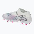 Футбольні бутси PUMA Future 7 Pro+ FG/AG пума білі / пума чорні / отруйно-рожеві 3
