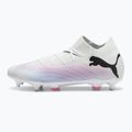 Футбольні бутси PUMA Future 7 Pro MxSG пума біла / пума чорна / отруйно-рожева 8