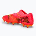 Бутси футбольні PUMA Future 7 PRO+ FG/AG sunset glow/puma black/sun stream 3