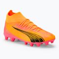 Бутси футбольні дитячі PUMA Ultra Pro FG/AG Jr sunset glow/puma black/sun stream