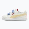 Кросівки дитячі PUMA Smash 3.0 Summer Camp V PS warm white/chamomile/puma white 9