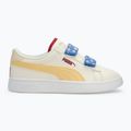 Кросівки дитячі PUMA Smash 3.0 Summer Camp V PS warm white/chamomile/puma white 2