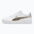 Кросівки жіночі PUMA Carina 2.0 Metallic Shine puma white/puma gold/puma silver 9