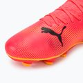 Бутси футбольні дитячі PUMA Future 7 Play FG/AG Jr sunset glow/puma black/sun stream 7