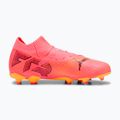 Бутси футбольні дитячі PUMA Future 7 Pro FG/AG Jr sunset glow/puma black/sun stream 9