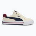 Кросівки дитячі PUMA Court Classic Vulc FS warm white/puma navy/sugared almond 2