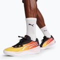 Чоловічі баскетбольні кросівки PUMA All-Pro Nitro Showtime жовтий шипіння / фіолетовий мерехтіння 13