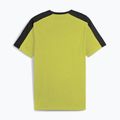 Футболка  чоловіча PUMA ESS+ Block Tee puma black/lime sheen 2