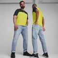 Футболка  чоловіча PUMA ESS+ Block Tee puma black/lime sheen 3