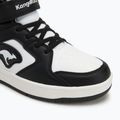 Дитячі туфлі KangaROOS K-CP Hogan EV jet чорні/білі 7