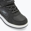 Дитячі черевики KangaROOS K-CPI Kalino Mid EV jet чорні / сталево-сірі 7