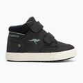 Дитячі черевики KangaROOS KaVu Primo V jet чорні / сталево-сірі 2