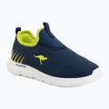 Кросівки дитячі KangaROOS K-ETK Dunnart dk navy/lime