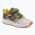 Кросівки дитячі KangaROOS KB-Pang EV vapor grey/neon yellow
