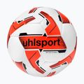 М'яч футбольний uhlsport 290 Ultra Lite Addglue white/fluo orange/navy розмір 5