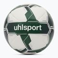 М'яч футбольний uhlsport Attack Addglue For The Planet white/dark green/silver розмір 5