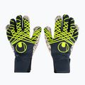 Рукавиці воротарські uhlsport Prediction Supergrip + HN navy/white/fluo yellow