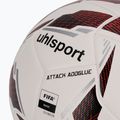 М'яч футбольний uhlsport Attack Addglue white/black/fluo red розмір 5 3