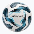 М'яч футбольний uhlsport Fairtrade Top Training Addglue white/black/fluo blue розмір 4