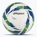 М'яч футбольний uhlsport 350 Lite Match Addglue white/dark blue/fluo yellow розмір 4