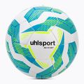 М'яч футбольний uhlsport Lite Soft 350 white/light blue/fluo yellow розмір 5